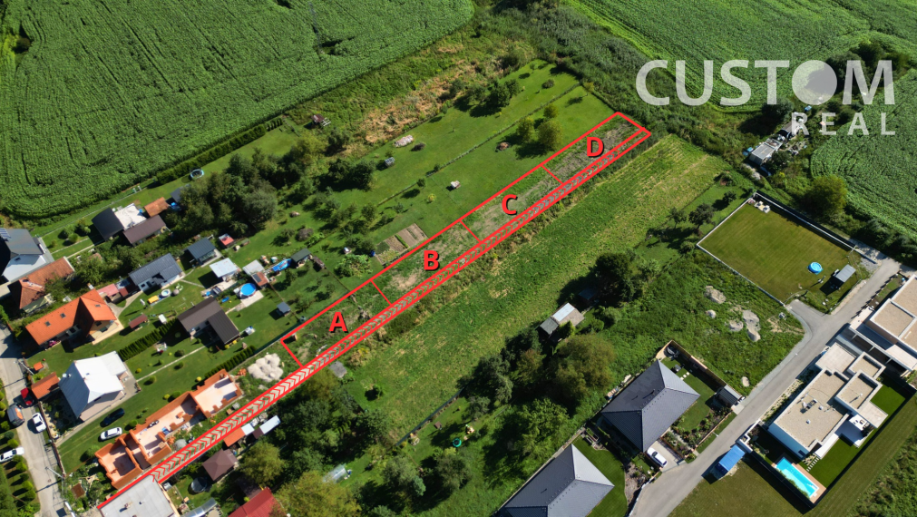 Stavebný pozemok "D" Rosina 344 m2