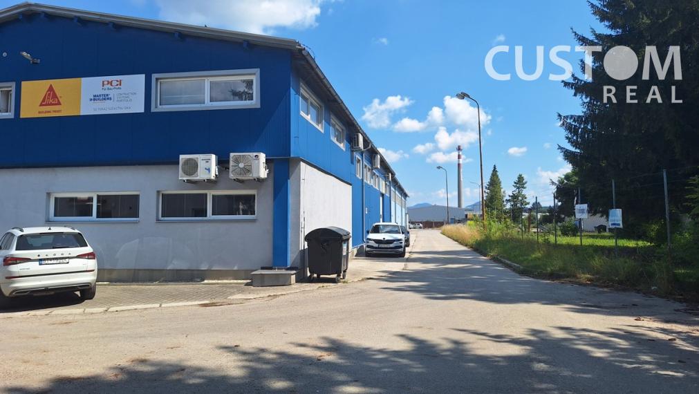 Predáme halu v Žiline o výmere 2466 m2,  s pozemkom 3572 m2