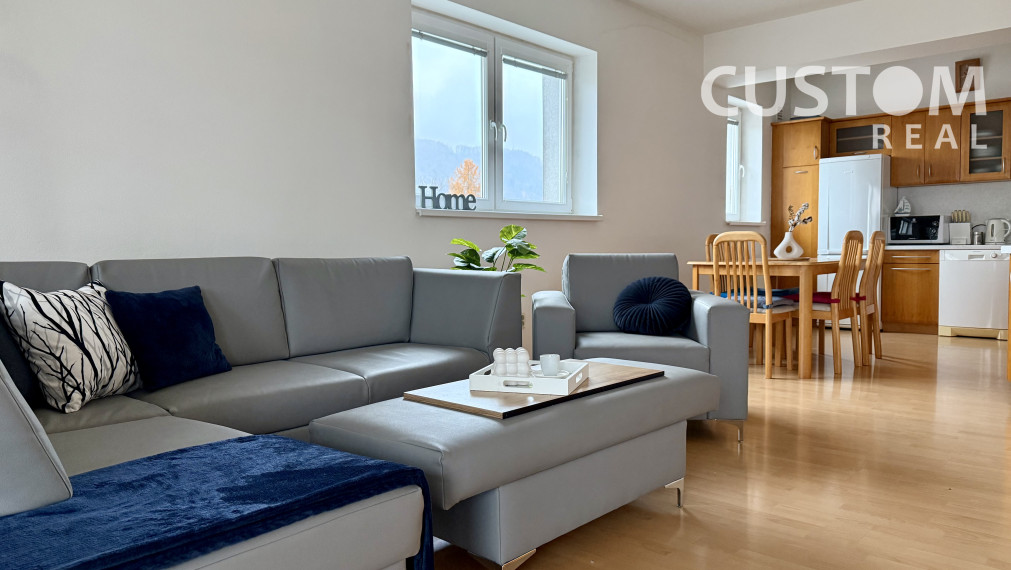 3 izbový tehlový byt s terasou v centre mesta