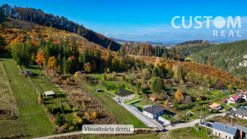 Stavebný pozemok Lietava priamo pod Hradom