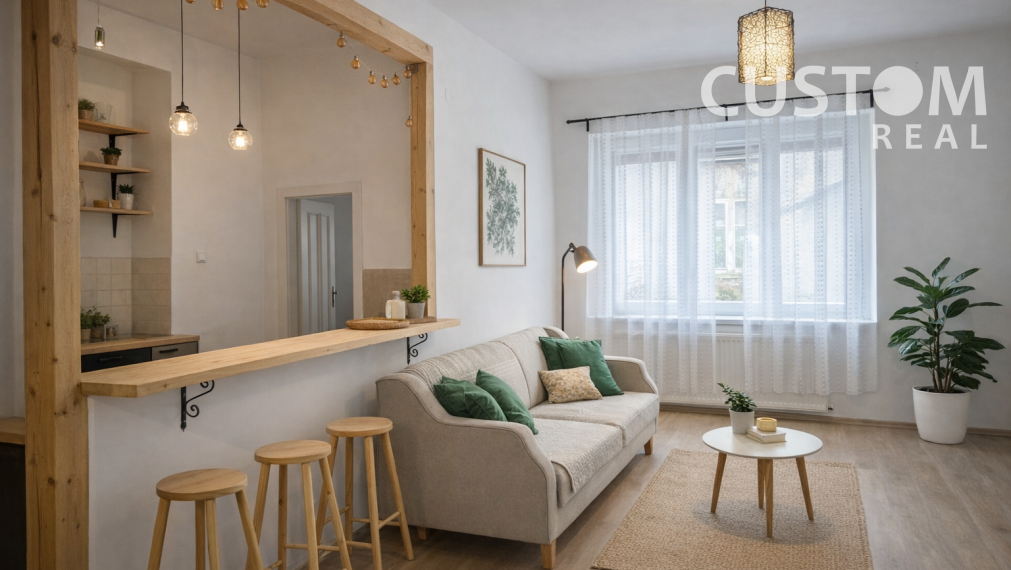 Vzdušný 3-izbový byt (68 m²) + 20 m² priestor | Na Sihoti |