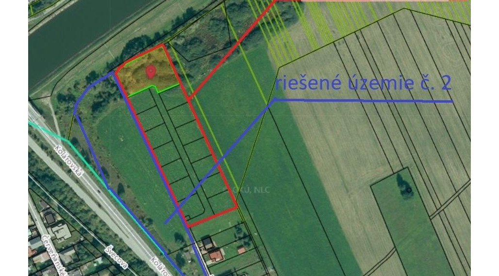 Ponúkame pozemky na výstavbu rodinných domov o výmere 28.826 m2 v Bytči.