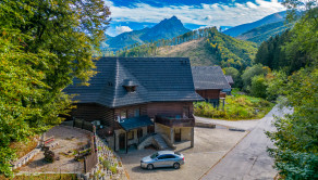 Penzión vo Vrátnej s výhľadom na Rozsutec