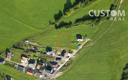 Stavebný pozemok 1037 m2 Kotrčina Lúčka - investičný