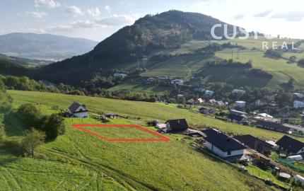 Stavebný pozemok 1037 m2 Kotrčina Lúčka - investičný