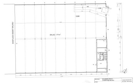 Predáme halu v Žiline o výmere 2466 m2,  s pozemkom 3572 m2