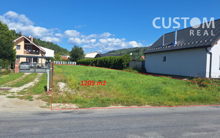 Predáme stavebný pozemok v obci Svederník o výmere 1205 m2