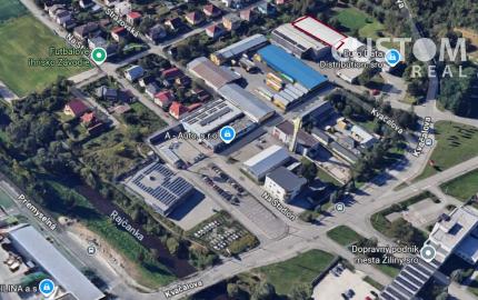 Skladový objekt s rozlohou 1 058 m² v areáli Žilina-Závodie