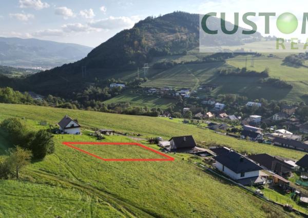Stavebný pozemok Kotrčiná Lúčka 1037 m2 - AKCIA - JARNÁ CENA
