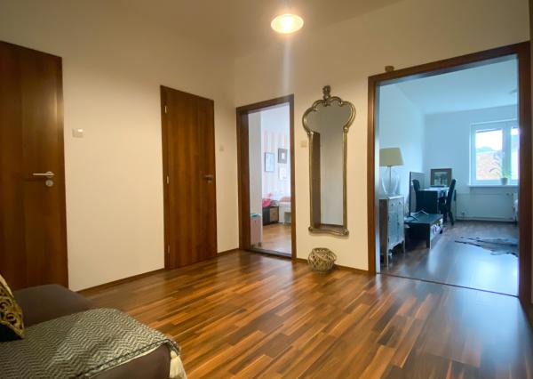 Veľký 2 izbový zrekonštruovaný byt s balkónom v centre