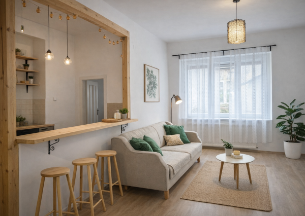 Vzdušný 3-izbový byt (68 m²) + 20 m² priestor | Na Sihoti |