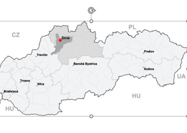 Skladový objekt s rozlohou 1 058 m² v areáli Žilina-Závodie
