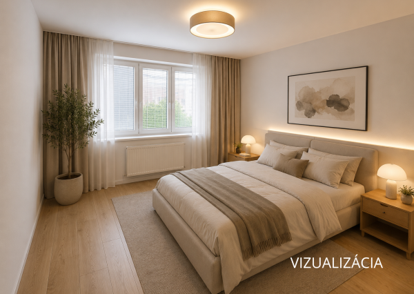Svetlý 2 izbový byt v tehlovom bytovom dome, širšie centrum mesta