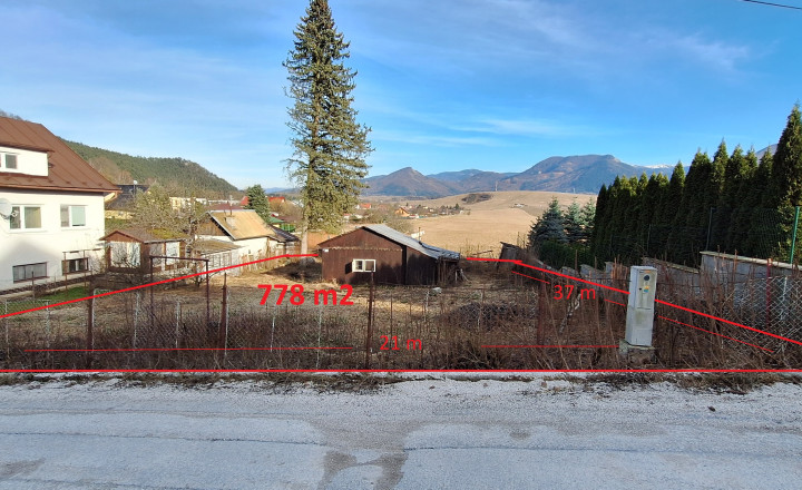 Predáme pozemok v Rajeckých Tepliciach o výmere 778 m2 - fotografia 4