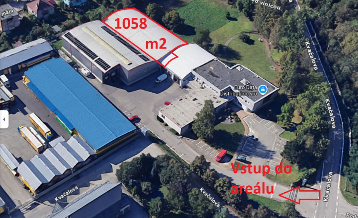 Skladový objekt s rozlohou 1 058 m² v areáli Žilina-Závodie - fotografia 1
