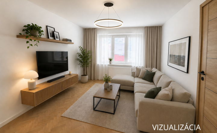 Svetlý 2 izbový byt v tehlovom bytovom dome, širšie centrum mesta - fotografia 3