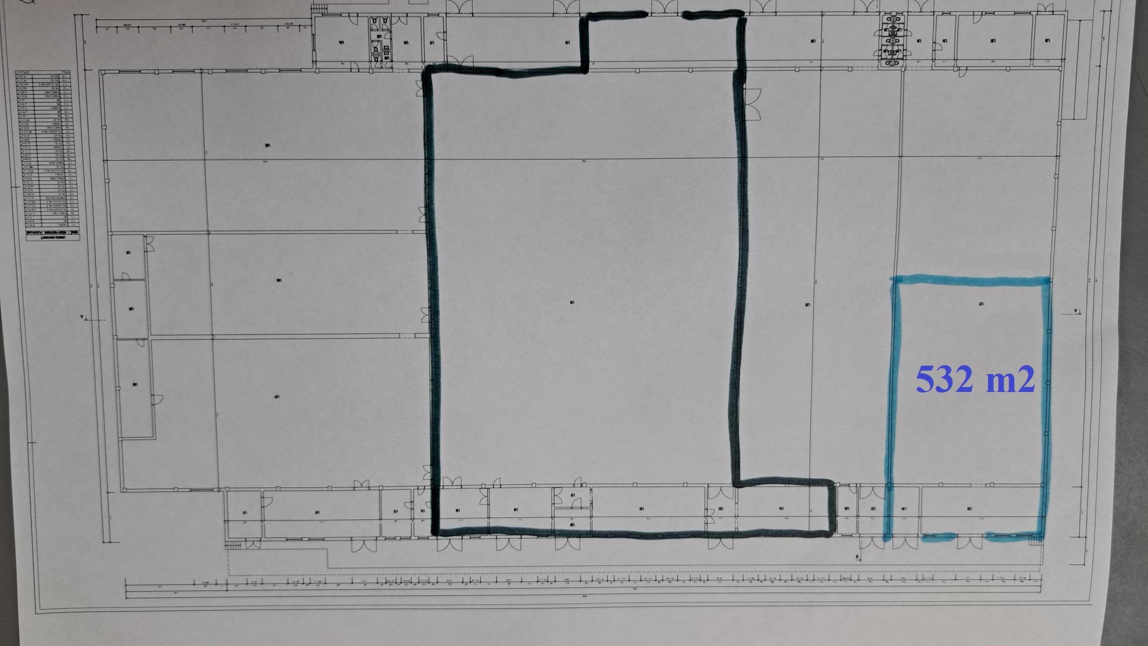 Prenajmeme skladovú halu o výmere 532 m2 v obci Oščadnica.